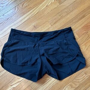 Lululemon Athletica Black Athletic Shorts